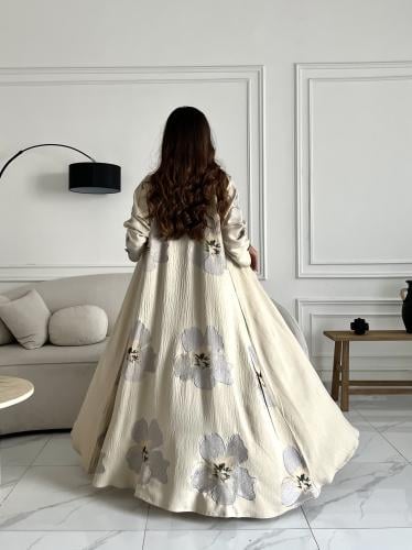 كريب تطريز بالخلف