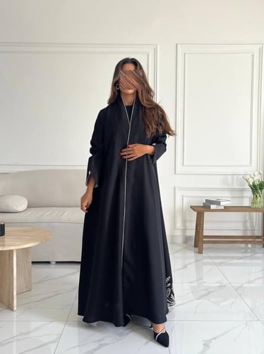 كريب تطريز بالخلف