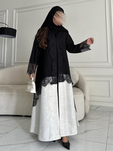 كريب تطريز بالخلف