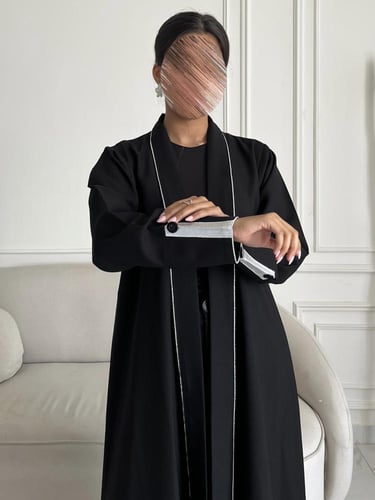 كريب تطريز بالخلف