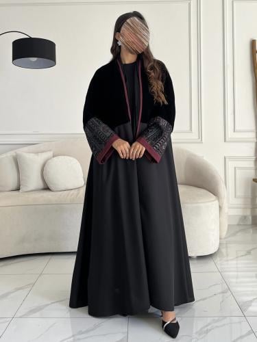 مخمل تطريز بالكم