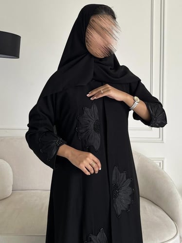 كريب تطريز بالخلف