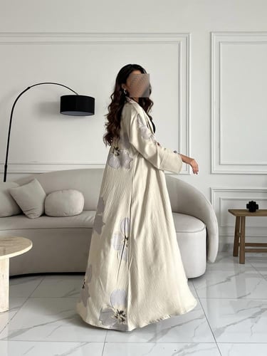 كريب تطريز بالخلف