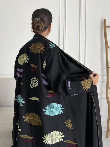 كريب تطريز بالخلف