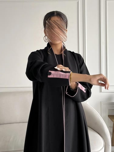 كريب تطريز بالخلف