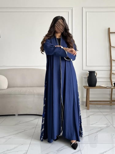 كريب تطريز بالخلف