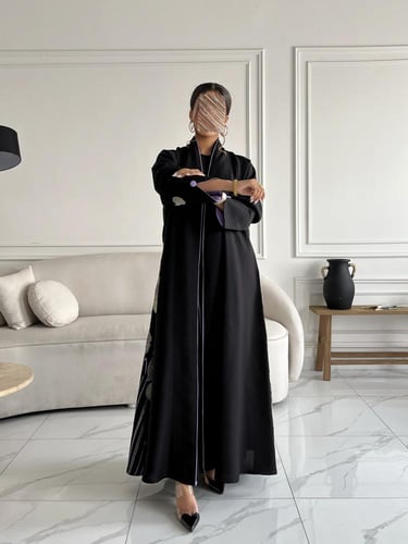 كريب تطريز بالخلف