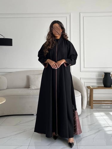 كريب تطريز بالخلف