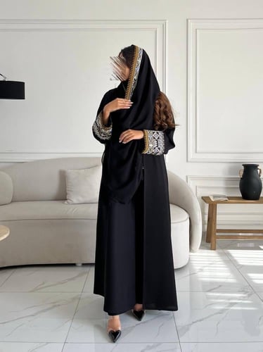 كريب تطريز بالكم