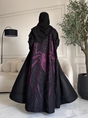 كريب تطريز بالخلف