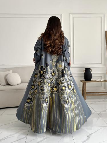 كريب تطريز بالخلف