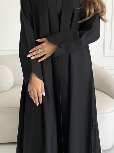 كريب تطريز بالخلف