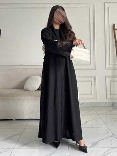 كريب تطريز بالخلف