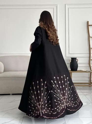 كريب تطريز بالخلف