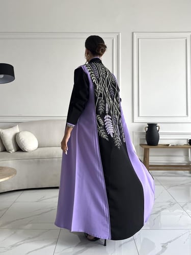 كريب تطريز بالخلف