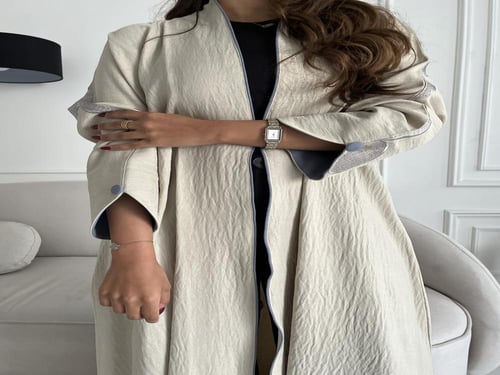 كريب تطريز بالخلف