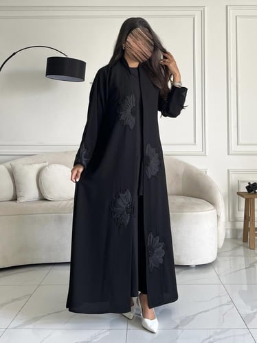 كريب تطريز بالخلف