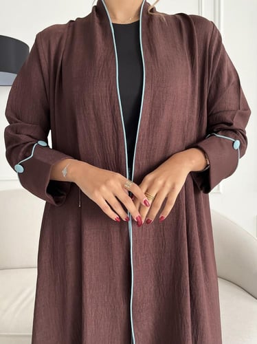 كريب تطريز بالخلف