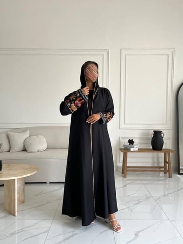 كريب تطريز بالكم