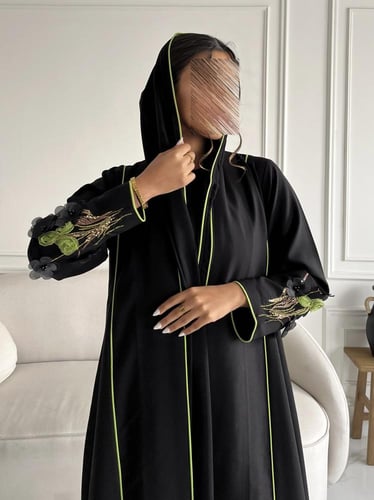 كريب تطريز بالخلف