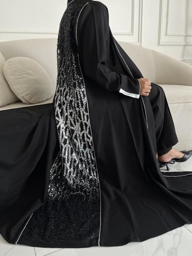 كريب تطريز بالخلف