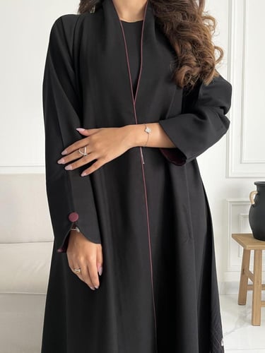 كريب تطريز بالخلف