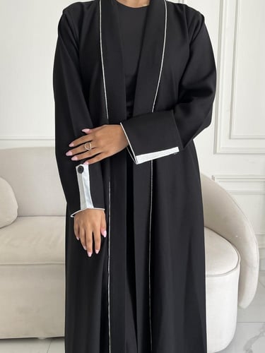 كريب تطريز بالخلف