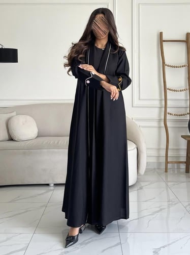 كريب تطريز بالخلف