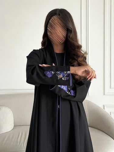 كريب تطريز بالخلف