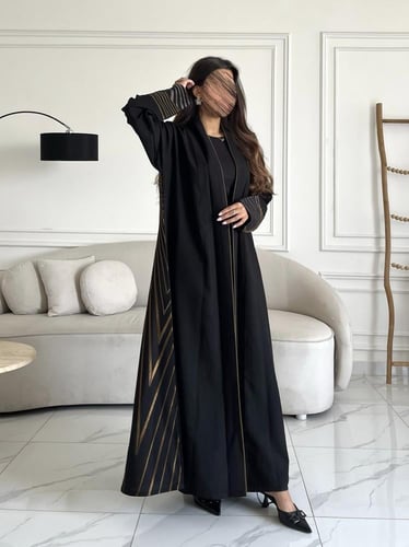 كريب تطريز بالخلف