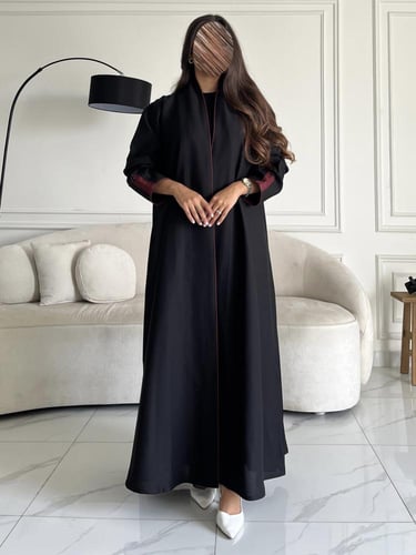 كريب تطريز بالخلف