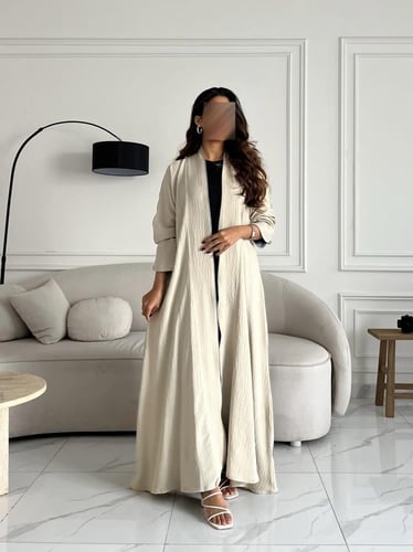 كريب تطريز بالخلف