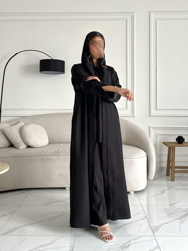 كريب تطريز بالخلف