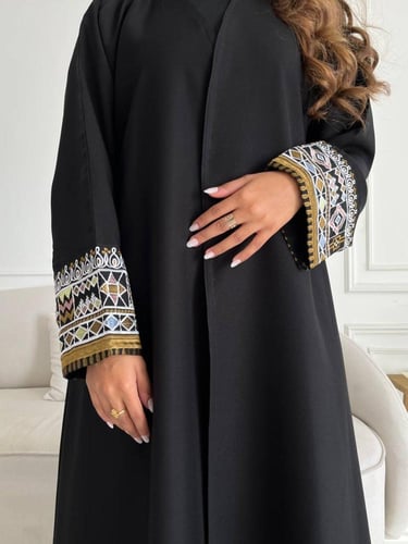 كريب تطريز بالكم