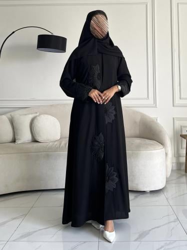 كريب تطريز بالخلف