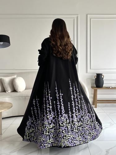 كريب تطريز بالخلف