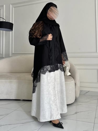 كريب تطريز بالخلف