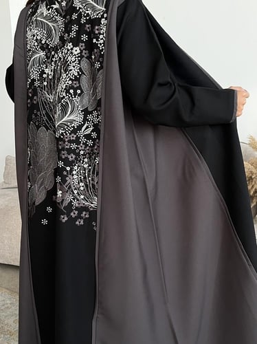 كريب تطريز بالخلف