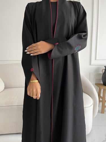 كريب تطريز بالخلف