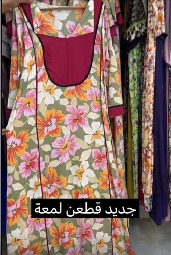 The thobe is made of Emirati cotton fabric