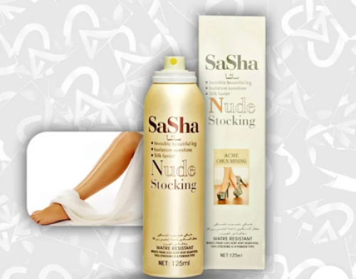 بخاخ خافي عيوب الساقين من ساشا لون طبيعي 125 مل