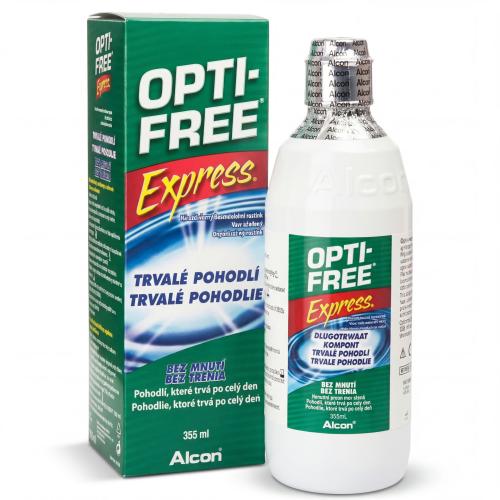 محلول العدسات355ML OPTIFREE Express