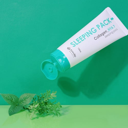 كريم ليلي بالكولاجين وسبعة أنواع من حمض الهيالورون...