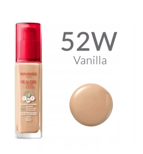 كريم أساس هيلثي ميكس نظيف ونباتي 52W عاجي فاتح من...