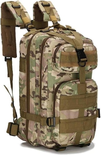 شنطة ظهر صغيرة الوان المموه