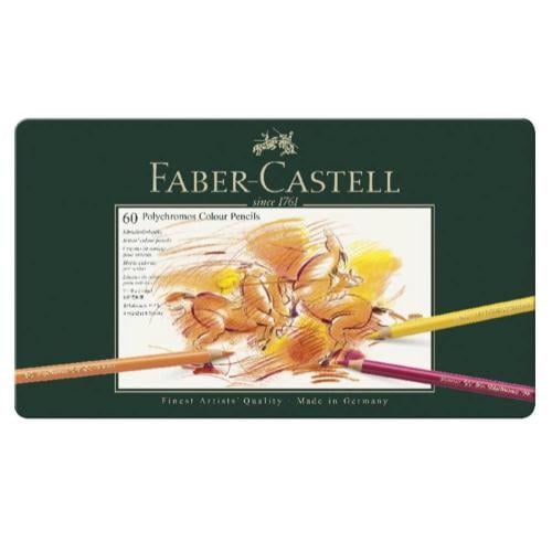 فابر كاستيل خشبية بوليكرومس 60 لون