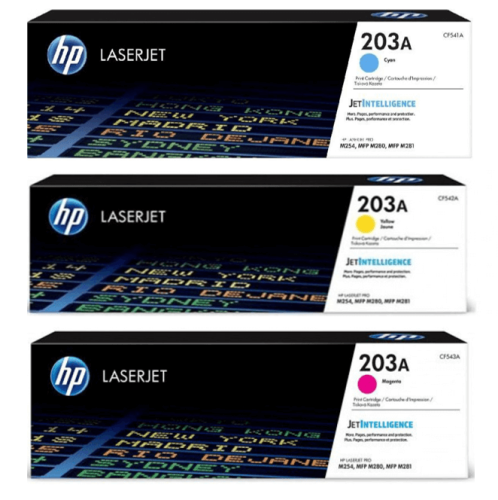 حبر طابعة اتش بي 203A ملون