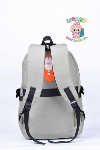 حقيبة ظهر مدرسية مطبوعة بشخصية لابوبو مكونة من 2 ق...