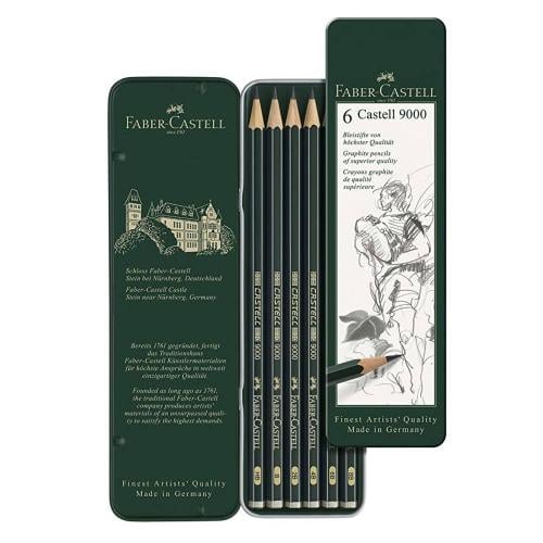 مراسم تخطيط فابر كاستل 9000 6 درجات