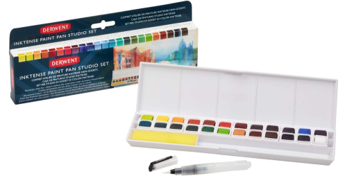 ديروينت - الوان انك تينس 24 لون علبة بلاستيك